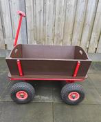 Stevige bolderkar met luchtbanden, Ophalen, Gebruikt