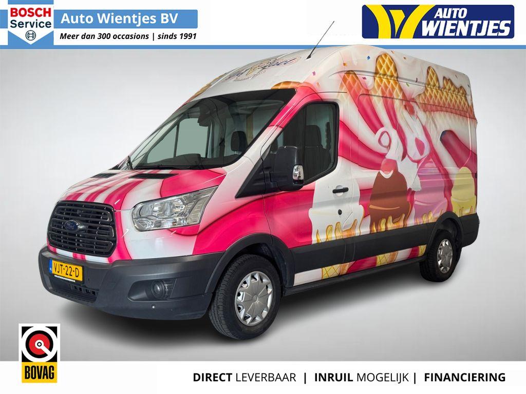 Ford Transit 2.2 TDCI | L2H3 Trend 3-Pers | Airco | Cruise |, Auto's, 13 km/l, Euro 5, 125 pk, Gebruikt