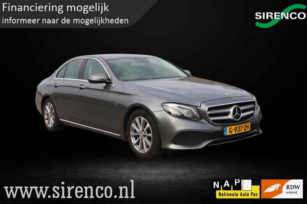 Mercedes E-klasse 350 e Prestige Plus | vol leder met memory, Auto's, Mercedes-Benz, Bedrijf, Te koop, E-Klasse, 360° camera, ABS