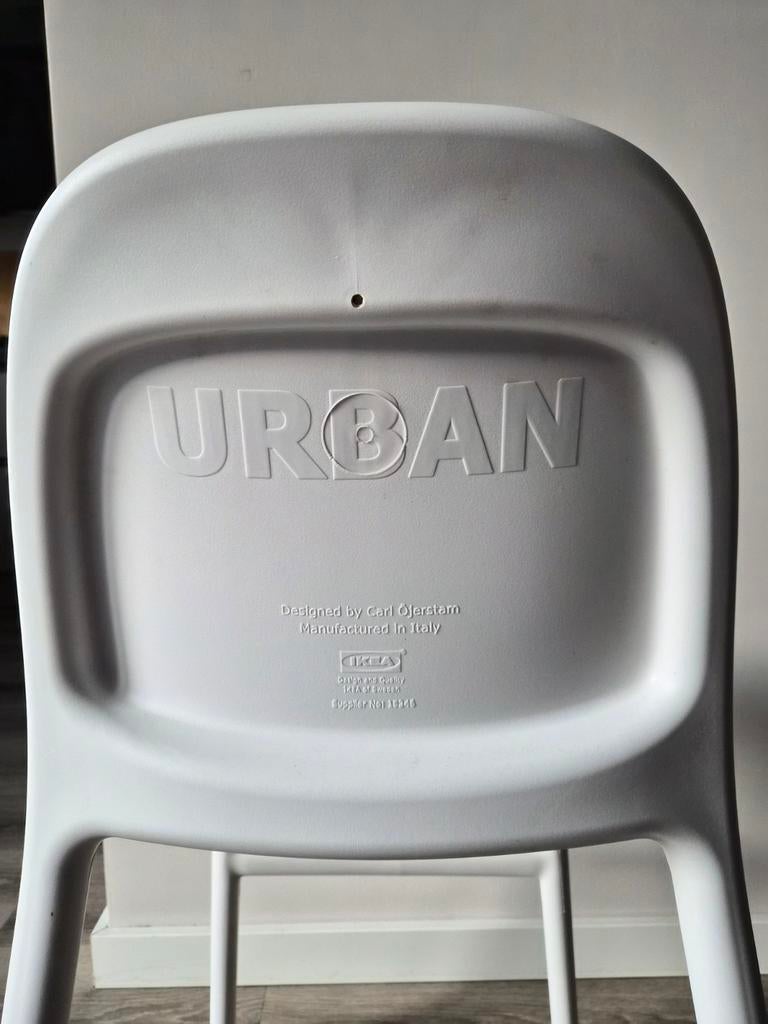 Witte IKEA Urban kinderstoel, Kinderen en Baby's, Kinderstoelen, Ophalen, Zo goed als nieuw, Overige typen