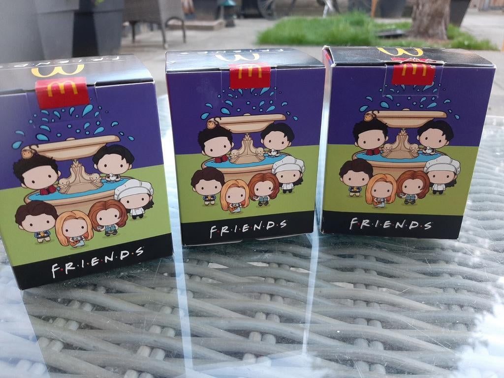 Funko Pop Friends McDonald's - Rachel/ Monica/Chandler, Verzamelen, Poppetjes en Figuurtjes, Ophalen of Verzenden