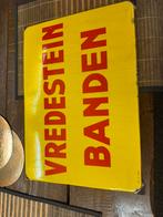 Emaille bord Vredestein (Nr: 2156), Antiek en Kunst, Antiek | Emaille, Ophalen