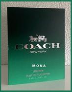 Coach Green parfum sample proefje tester monster, Verzenden, Nieuw