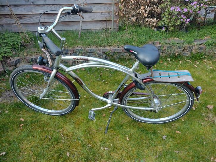 Sparta bullet silver 26 inch 7 versn 50 cm, Fietsen en Brommers, Fietsen | Cruisers en Lowriders, Zo goed als nieuw, Ophalen of Verzenden