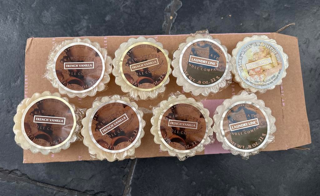 Scented wax bar vanille cotton Bridgewater Candle Company, Overige materialen, Nieuw, Ophalen of Verzenden, Crème