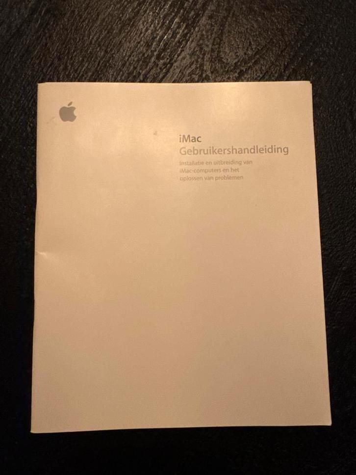 Handleiding Apple iMac G4 - Installatie en Probleemoplossing, Computers en Software, Overige Computers en Software, Gebruikt, Ophalen of Verzenden