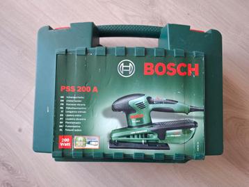 Bosch PSS 200 A Vlakschuurmachine beschikbaar voor biedingen