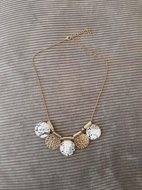 Ketting, Sieraden, Tassen en Uiterlijk, Kettingen, Zo goed als nieuw, Overige materialen, Ophalen of Verzenden