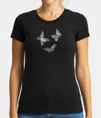 Vlinder T-shirt dames XS,S,M,L,XL,2XL,3XL Nieuw, Overige kleuren, Verzenden, Maat 46/48 (XL) of groter, Nieuw