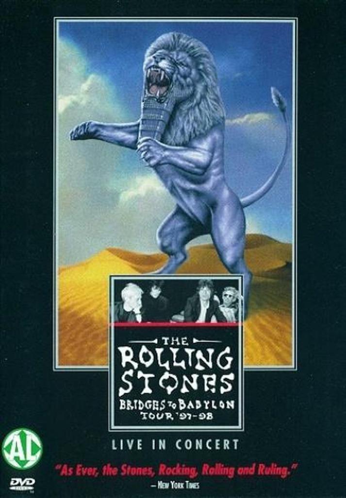 Rolling Stones-Bridges to Babylon Tour (Top 2000) DVD NW./OR, Cd's en Dvd's, Dvd's | Muziek en Concerten, Zo goed als nieuw, Muziek en Concerten