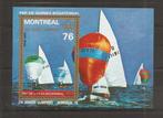 Guinea Ecuatorial / blok Olymp. Spelen 1976 - zeilboten, Postzegels en Munten, Postzegels | Afrika, Overige landen, Verzenden
