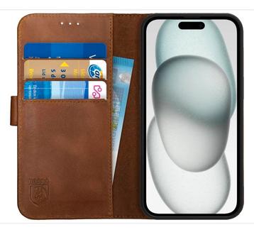 Nieuw luxe echt lederen hoesje Iphone 15 beschikbaar voor biedingen