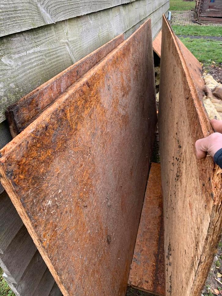 Gebruikte Vloerplaten - Diverse Maten, Doe-het-zelf en Verbouw, Platen en Panelen, Gebruikt, Hout, Minder dan 20 mm, Ophalen
