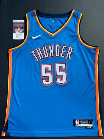 Gesigneerd Isaiah Hartenstein Nike OKC Thunder NBA jersey! beschikbaar voor biedingen
