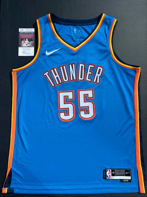 Gesigneerd Isaiah Hartenstein Nike OKC Thunder NBA jersey!, Sport en Fitness, Basketbal, Nieuw, Kleding, Ophalen of Verzenden