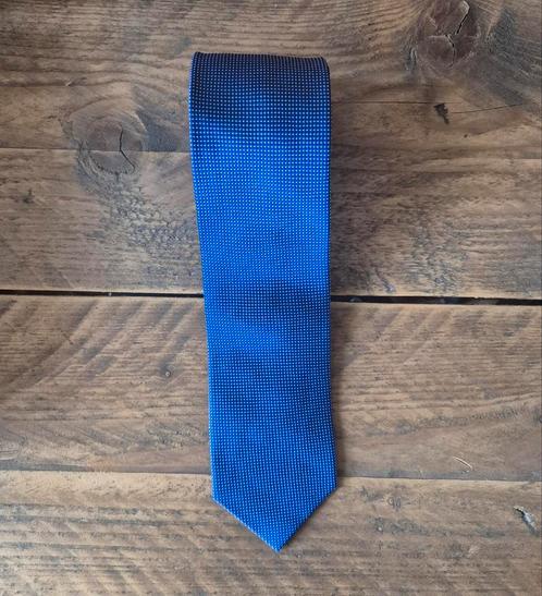 Blauwe Cavallaro Napoli stropdas 100% zijde, Kleding | Heren, Stropdassen, Zo goed als nieuw, Ophalen of Verzenden