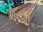 Hardhouten palen 80x80 mm / 8x8 cm / 8.0x8.0 cm, Ophalen, Nieuw, Palen, Hardhout
