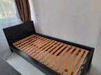 IKEA MALM Bedframe met LÖNSET Lattenbodem, Huis en Inrichting, Verstelbaar, 90 cm, Eenpersoons, Zwart