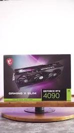 Msi RTX 4090 gaming slim 322mm, Computers en Software, Videokaarten, GDDR6, PCI-Express 4, Ophalen of Verzenden, Zo goed als nieuw