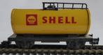 Shell tankwagon, blikken uitvoering met 2 x snelkoppeling, Hobby en Vrije tijd, Modeltreinen | H0, Gebruikt, Gelijkstroom, Fleischmann