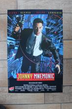 filmaffiche Johnny Mnemonic Keanu Reeves filmposter, Rechthoekig Staand, Ophalen of Verzenden, Zo goed als nieuw, A1 t/m A3
