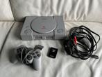 Playstation 1 / PS1 met dualshock controller en memorycard, Ophalen of Verzenden, Met 1 controller, Met geheugenkaart