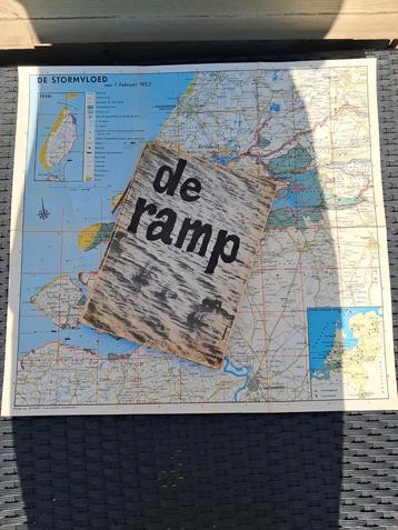 Boek de ramp 1953 incl de stormvloed kaart beschikbaar voor biedingen