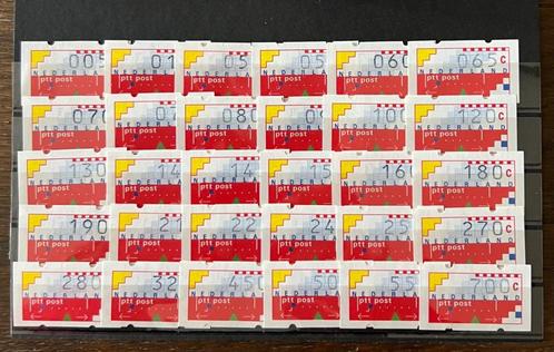 Automaatzegels AU-1 t/m Au-30 + Portserie P80-P106 postfris, Postzegels en Munten, Postzegels | Nederland, Postfris, Na 1940, Verzenden