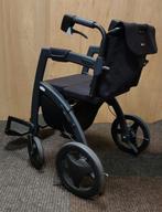 Rollator en rolstoel in één - Rollz Motion matt black, Ophalen, Lichtgewicht, Zo goed als nieuw