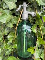 Spuitfles groen brocante, Antiek en Kunst, Ophalen