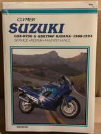 SUZUKI GSX-R750 GSX750F KATANA 1988-1994 Clymer manual NIEUW, Ophalen of Verzenden, Suzuki