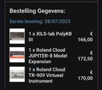 Software synthesizer Roland., Muziek en Instrumenten, Drumcomputers, Ophalen of Verzenden, Nieuw, Overige merken