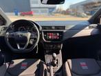 Seat Ibiza 1.0 TSI FR-Automaat-CarPlay-DealerOnderhouden, Auto's, Automaat, Stof, Gebruikt, Zwart