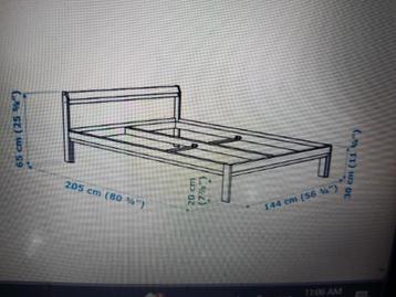 Bed 140x200 from IKEA - afbeelding 5