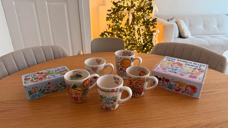 Blond Amsterdam mokken en blikken, Huis en Inrichting, Keuken | Servies, Zo goed als nieuw, Overige typen, Blond Amsterdam, Aardewerk