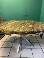 Mooie Eettafel, Huis en Inrichting, Tafels | Eettafels, Ophalen, Gebruikt, Rond, 50 tot 100 cm