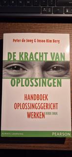 De Kracht van Oplossingen - Peter de Jong & Insoo Kim Berg, Ophalen of Verzenden, Nieuw, Overige onderwerpen, Peter de Jong & Insoo Kim Berg