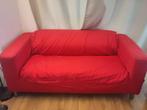 Ikea Klippan bank rood, Huis en Inrichting, Ophalen, Gebruikt, 150 tot 200 cm, Tweepersoons