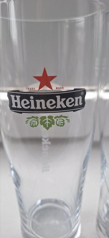 4x Heineken Glas 0,35l beschikbaar voor biedingen