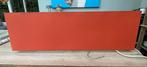 Prachtige warm oranje hanglamp, Huis en Inrichting, Lampen | Hanglampen, Ophalen, Zo goed als nieuw, Stof, Minder dan 50 cm