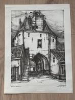 Willem J. van Dam - Vispoort Harderwijk, Antiek en Kunst, Ophalen of Verzenden