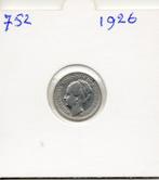 WILHELMINA DUBBELTJE 1926 ZILVER, Verzenden, Zilver, 10 cent, Koningin Wilhelmina