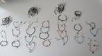 Gevlochten armbandjes met hangers van verschillende motieven, Nieuw, Met bedels of kralen, Zilver, Verzenden