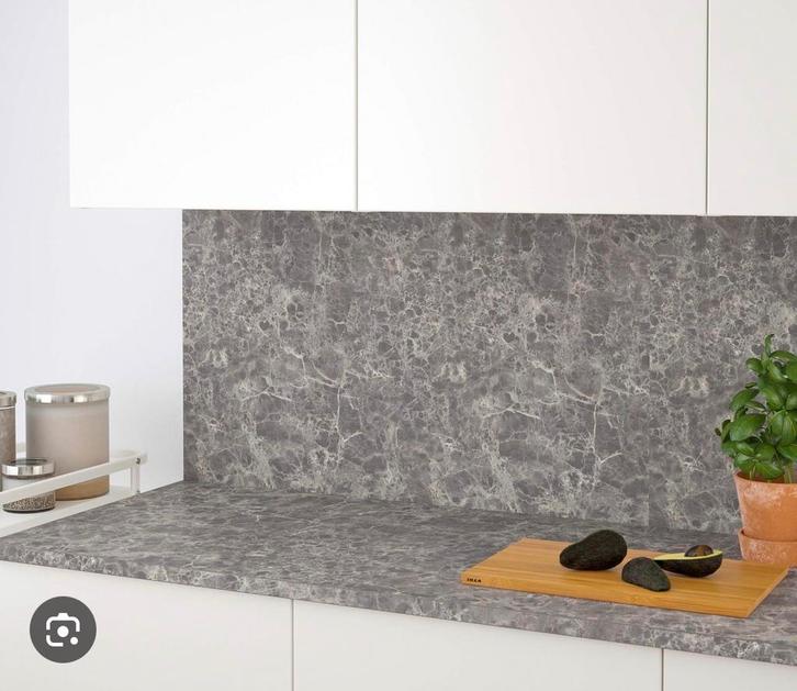 IKEA Eckbacken Aanrechtblad 246 cm, Huis en Inrichting, Keuken | Keukenelementen, Gebruikt, Minder dan 100 cm, 200 cm of meer