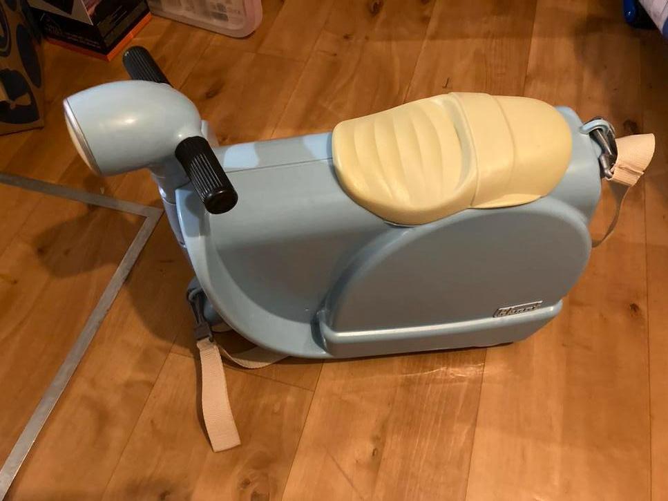Kinder reiskoffer scooter, Ophalen of Verzenden, Gebruikt