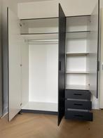 Kledingkast Sprint 3-deurs antraciet, Huis en Inrichting, Kasten | Kledingkasten, Ophalen, 100 tot 150 cm, 200 cm of meer, Zo goed als nieuw