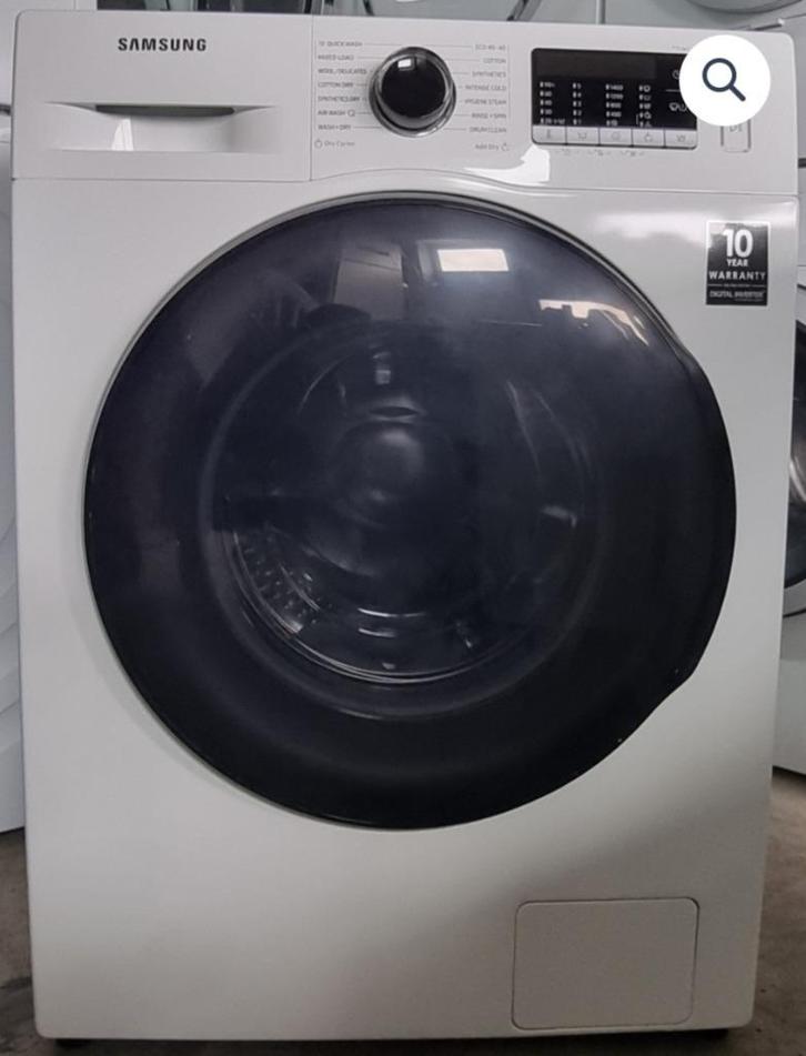 Samsung WD80TA046BE Was-droogcombi 8kg – 5kg 1400RPM, Witgoed en Apparatuur, Wasmachines, Zo goed als nieuw, Voorlader, 8 tot 10 kg
