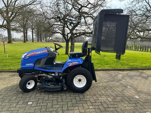 Iseki SXG 326 diesel zitmaaier laaglosser, Tuin en Terras, Zitmaaiers, Gebruikt, 120 cm of meer, Opvangbak, Ophalen