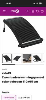 vidaXL Zwembadverwarming Solar Paneel 110x65cm 9 stuks, Ophalen of Verzenden, Zo goed als nieuw