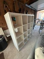 IKEA Kallax open kast wit 4x4, Ophalen, Gebruikt, 100 tot 150 cm, Wit